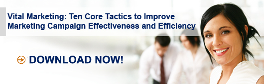 Vital Marketing: Ten Core Tactics to Improve Marketing Campaign Effectiveness and Efficiency