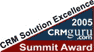 CRMGuru Summit Awards for CRM Solution Excellence